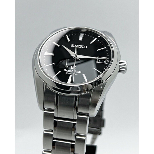 41mm • 2018 Grand Seiko SBGA003 Spring Drive Black Dial